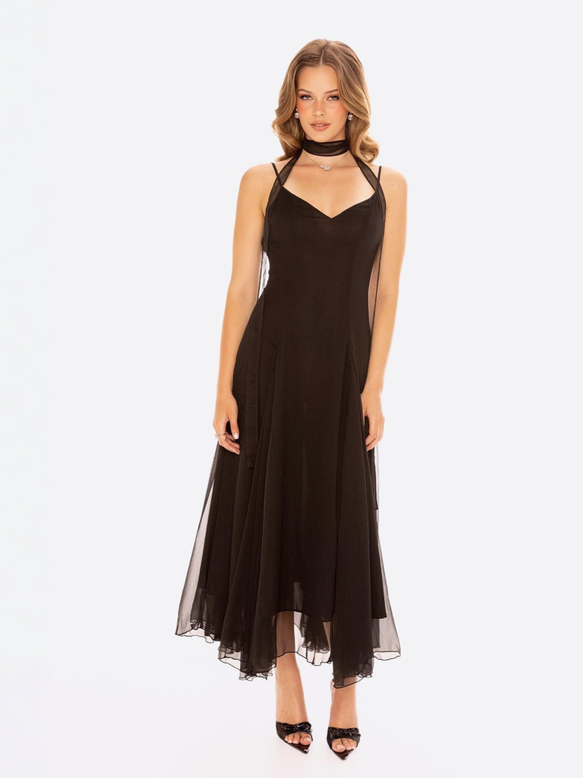Irena Dress: Black Maxi Dress for Formal Wedding Guest Irena Dress: Black Maxi Dress for Formal Wedding Guest