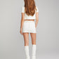 Kennedy Knit Skirt (White)