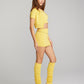 Kennedy Knit Skirt (Yellow)