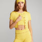 Kennedy Knit Shorts (Yellow)