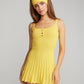 Janelle Knit Dress (Yellow)