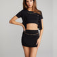 Kennedy Knit Skirt (Black)