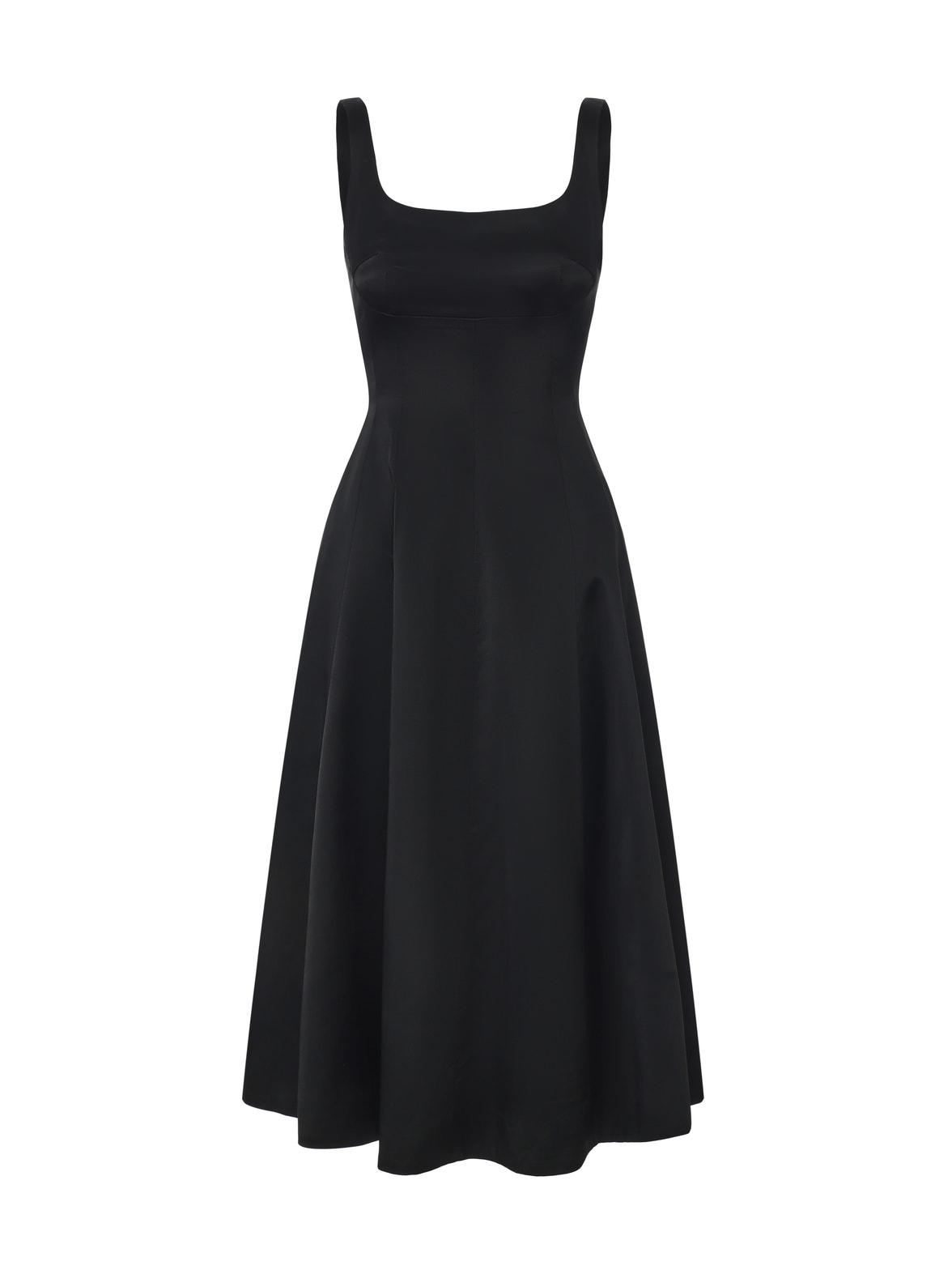 Lauren Square-Neck Black Dress Lauren Square-Neck Black Dress
