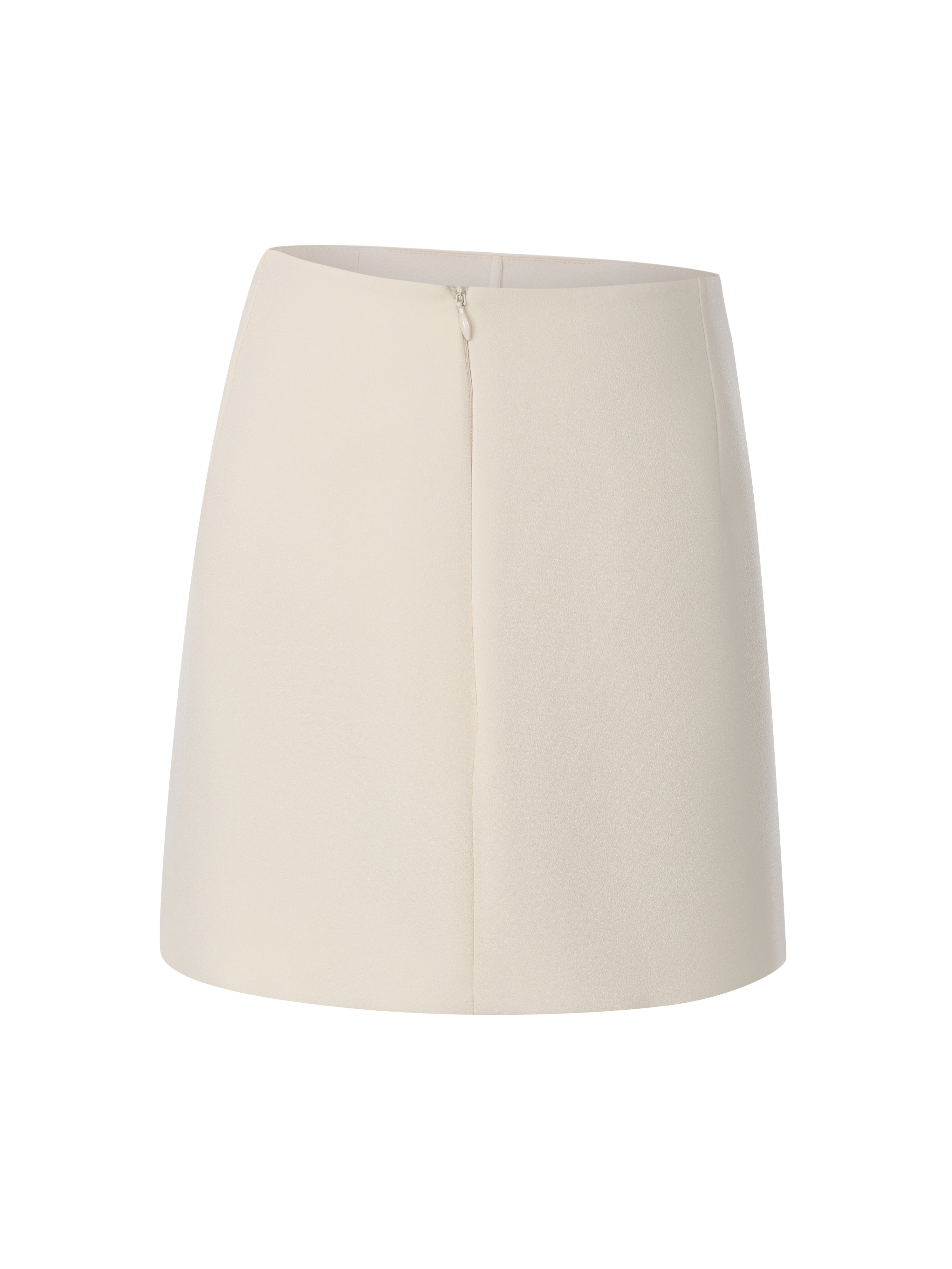 Alina Straight Champagne Mini Skirt