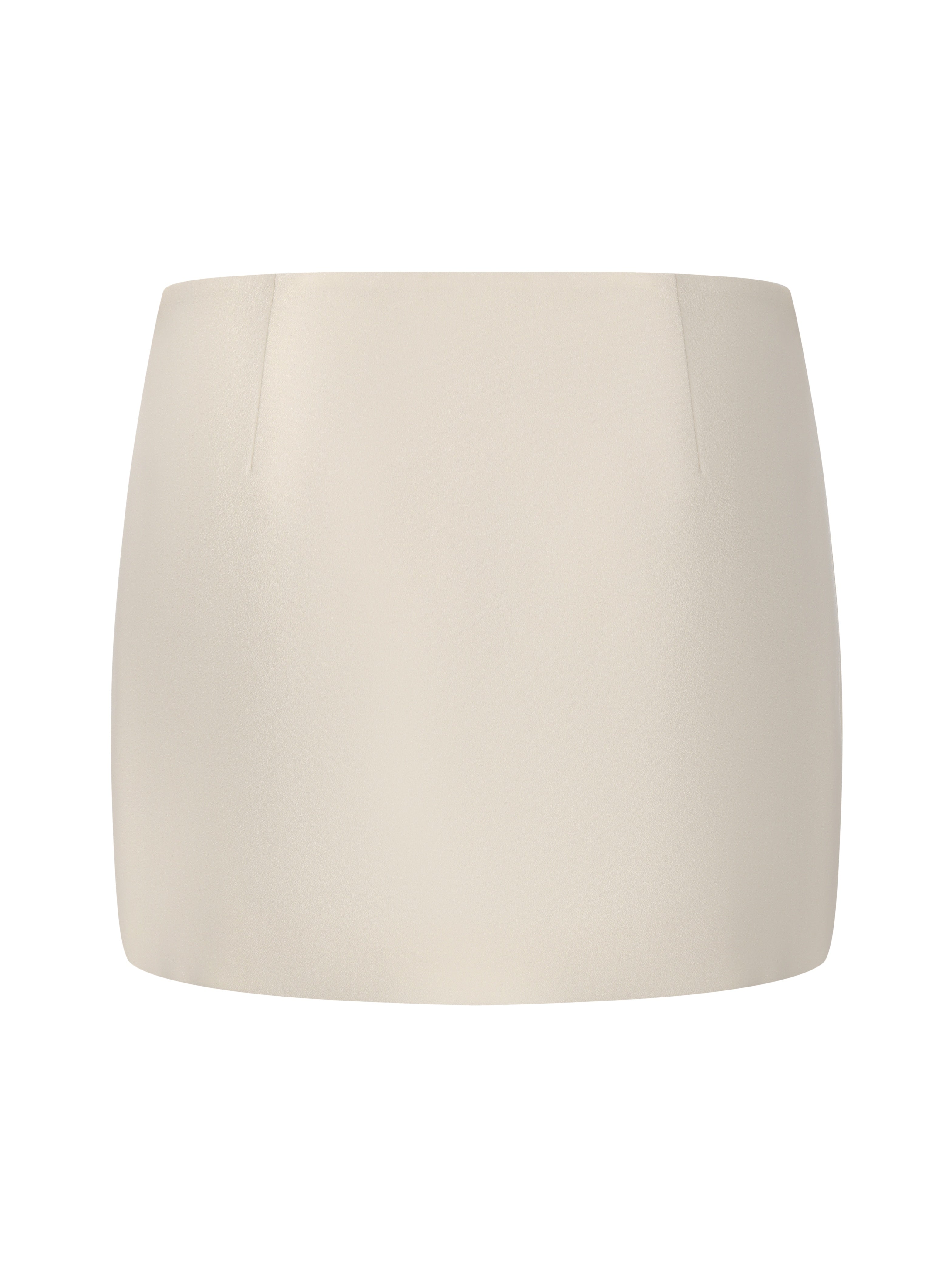 Alina Straight Champagne Mini Skirt