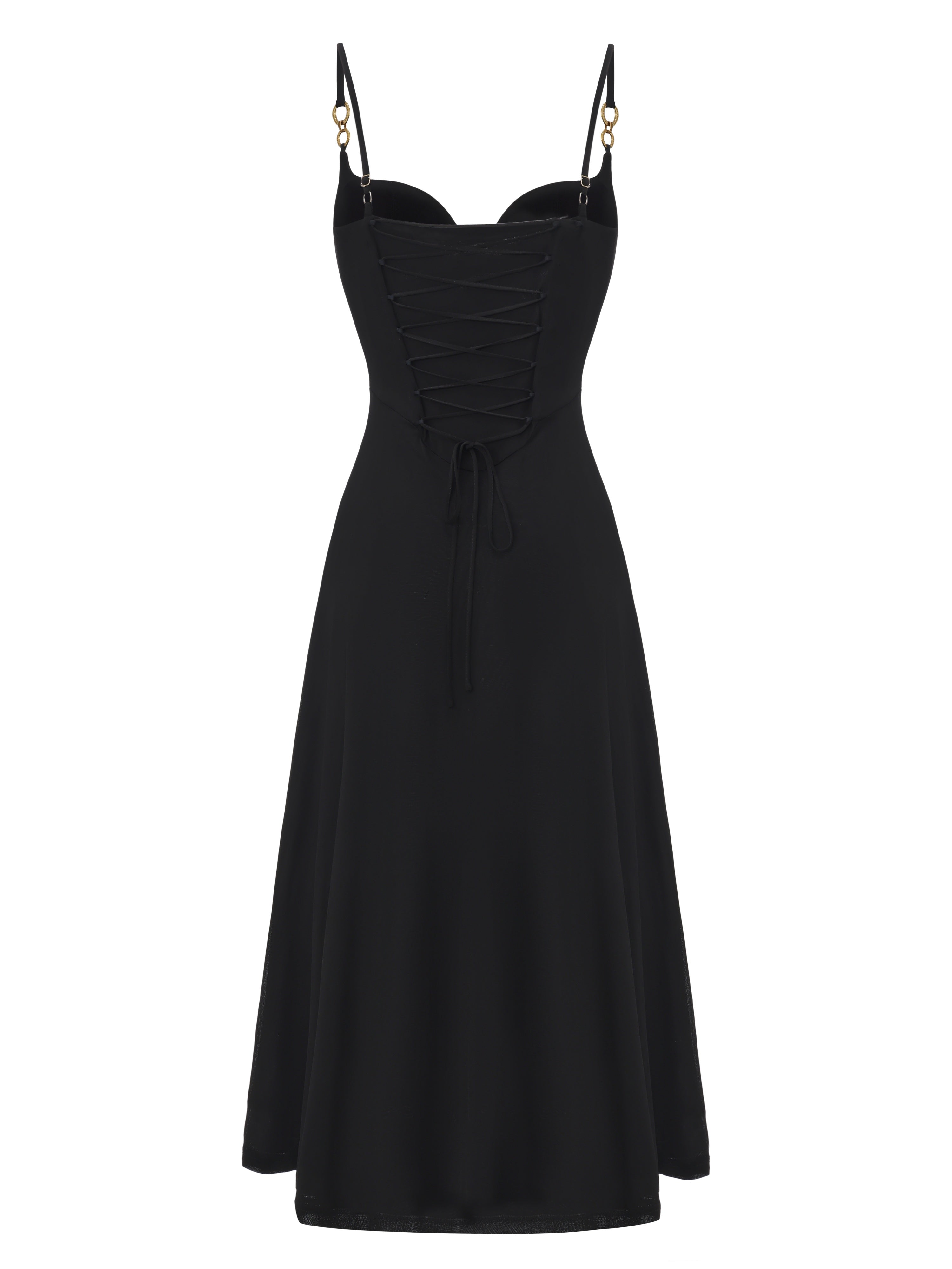 レッグウェア nana Marbella Metal Ring Black Dress | Nana Jacqueline