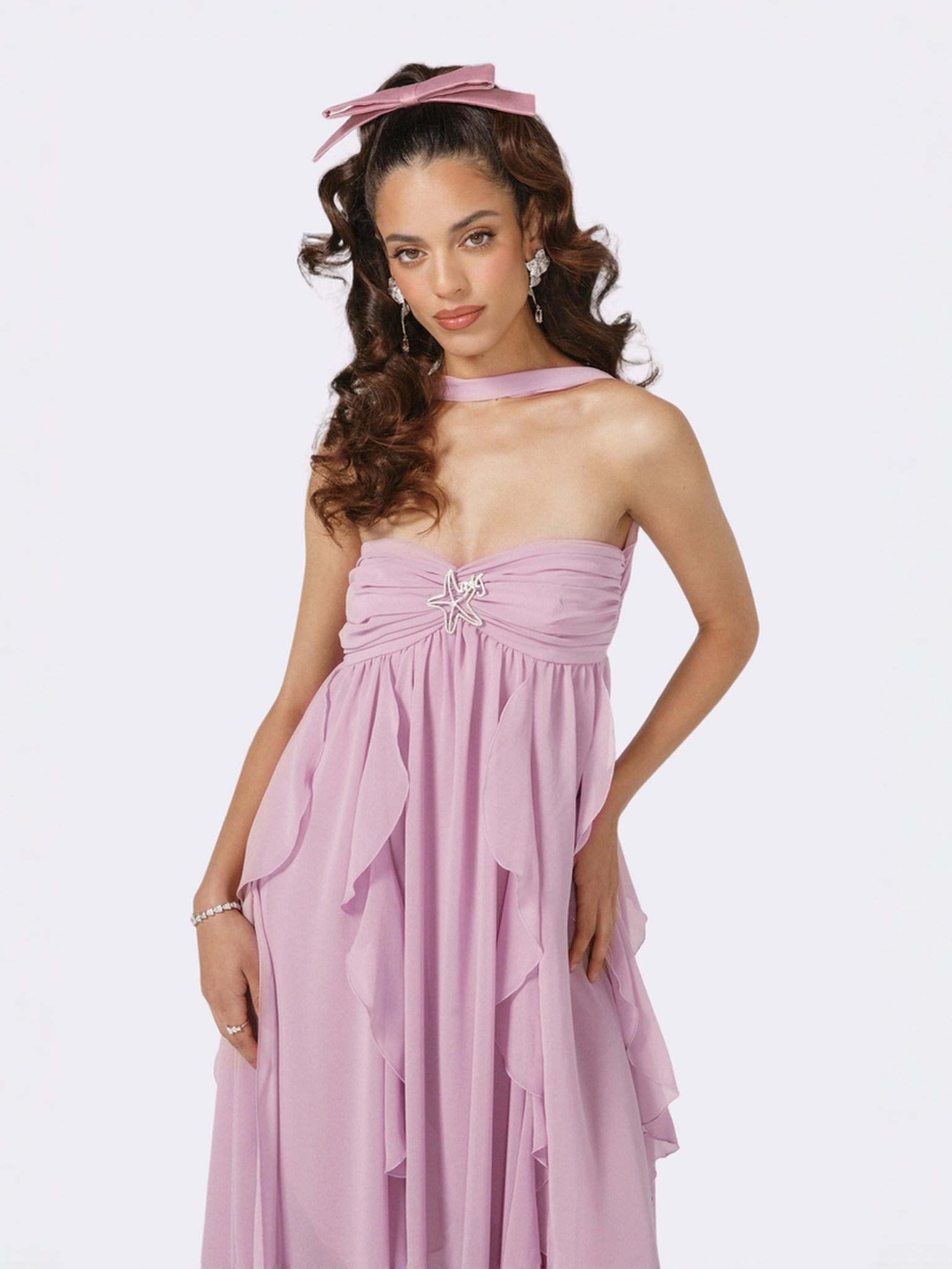 Mariah Dress (Purple)