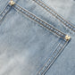 Ava Low-Rise Light Blue Straight Leg Jeans