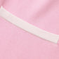 Wilhelmina Contrast A-Line Pink Skirt