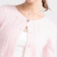 Mirabelle Knitted Cardigan (Pink)