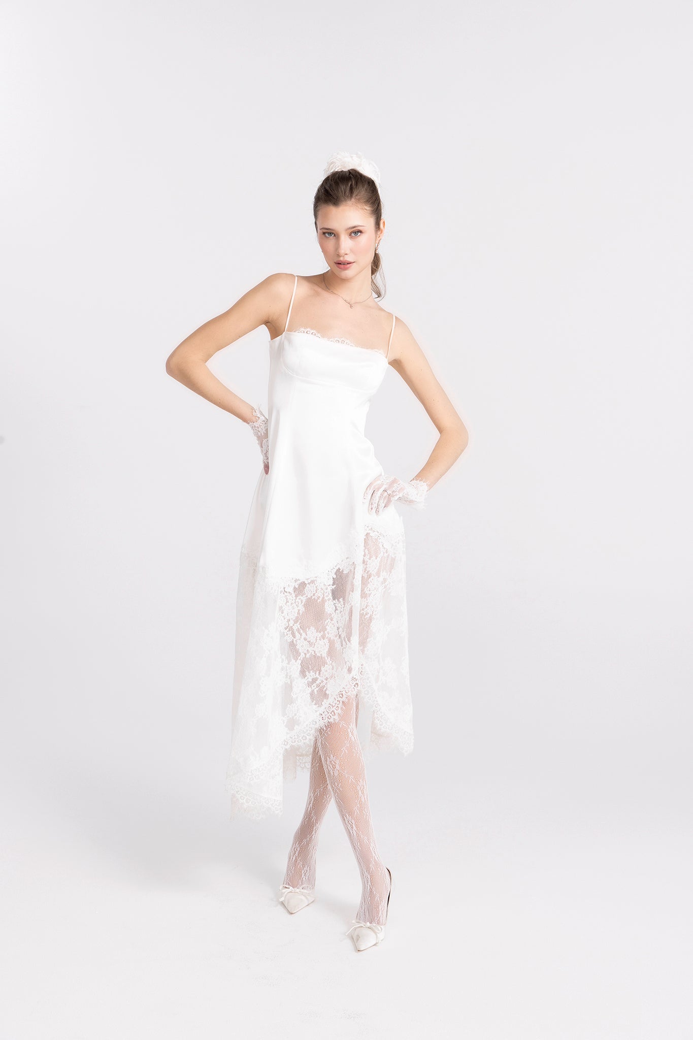 Mirabelle Satin Maxi Dress