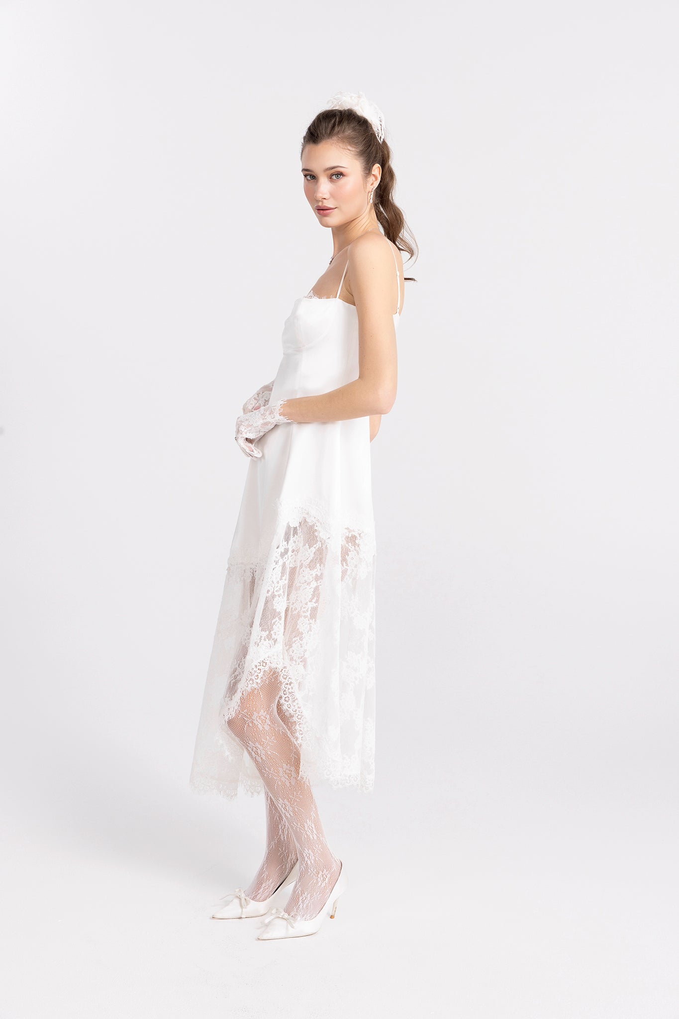 Mirabelle Satin Maxi Dress