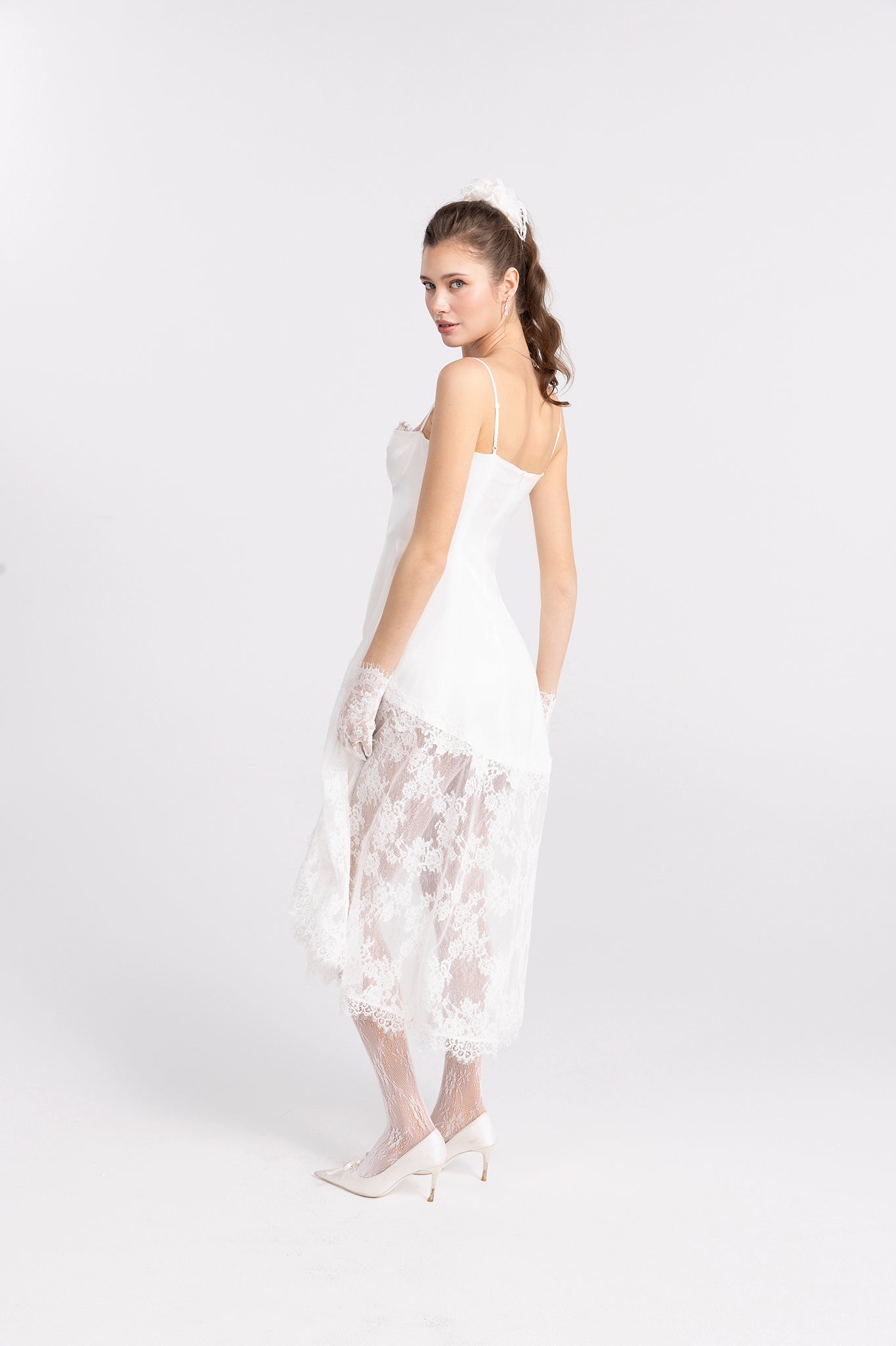 Mirabelle Satin Maxi Dress