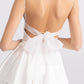 Veronica Backless Mini Dress (White)
