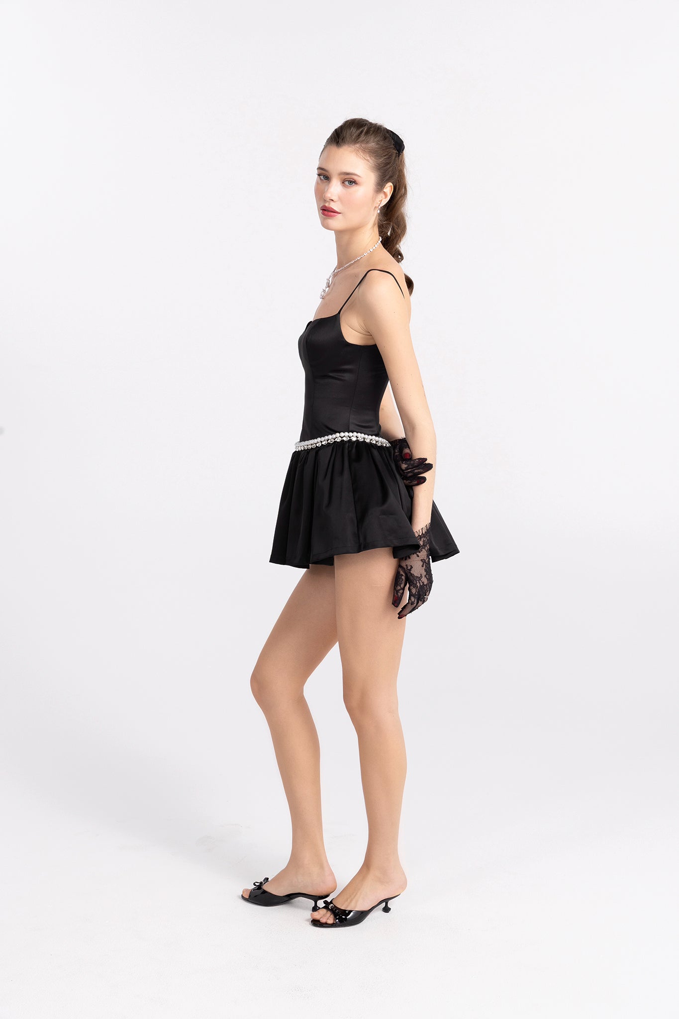 Bella Pearl Mini Dress