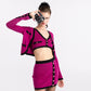 Lisette Knit Set (Magenta)
