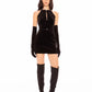 Estelle Velvet Mini Dress