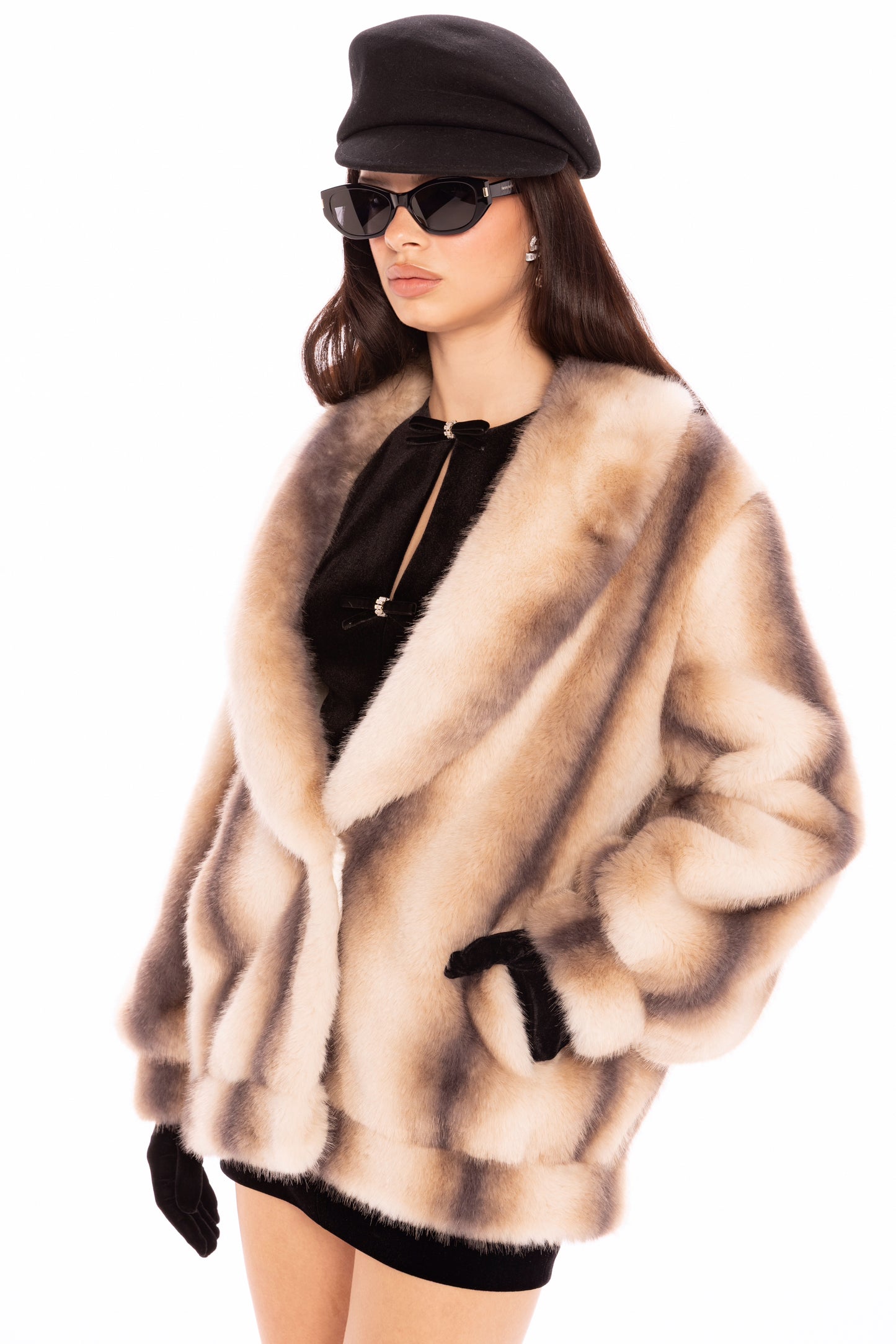 Bianca Faux Fur Coat