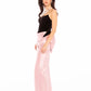 Amor Strapless Velvet Maxi Dress