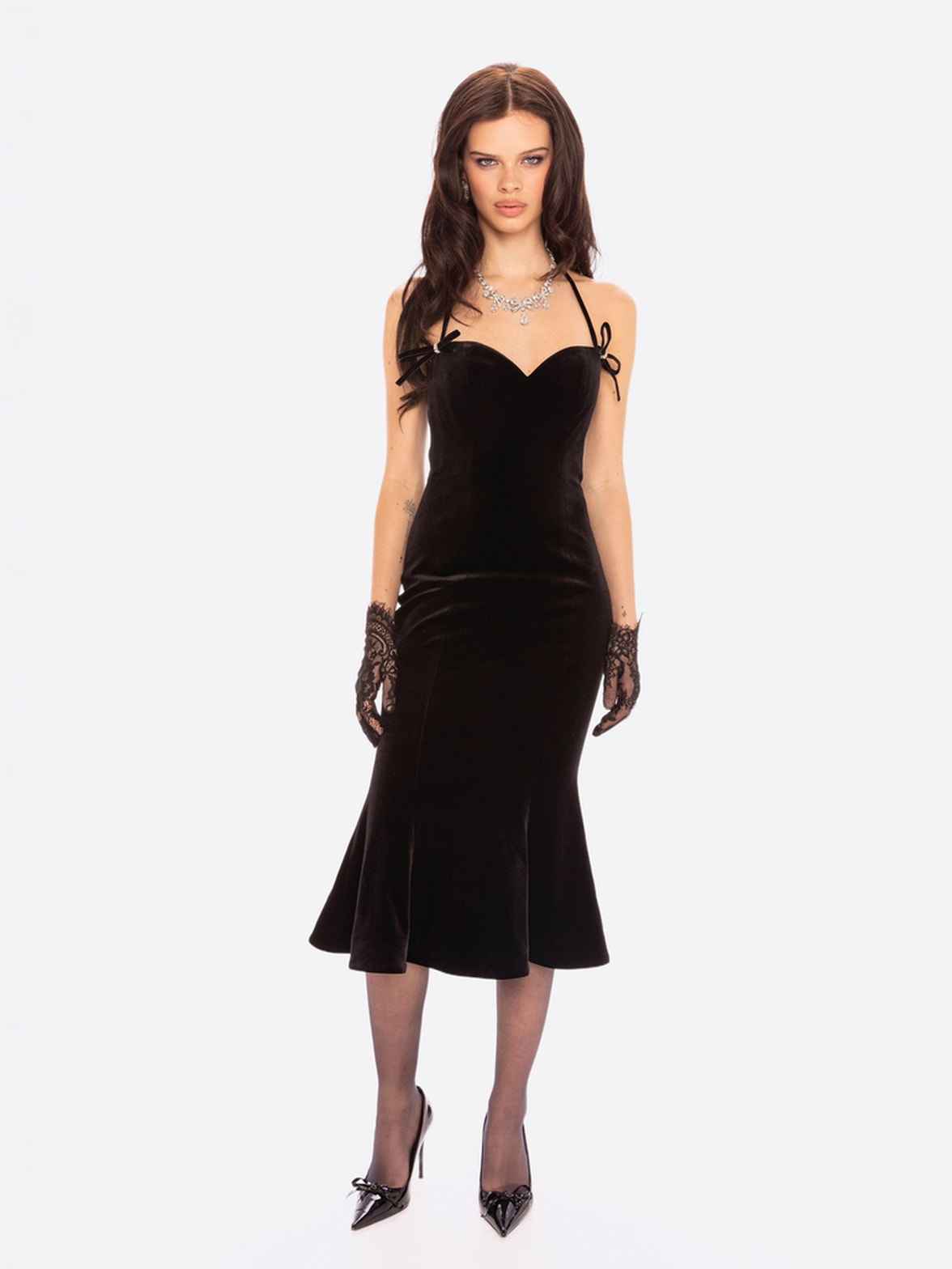 Althea Velvet Maxi Dress: Black Maxi Dress for Cocktail Party | Nana Jacqueline Black / M Althea Velvet Maxi Dress: Black Maxi Dress for Cocktail Party | Nana Jacqueline Black / M