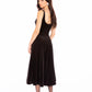 Eleanora Velvet Maxi Dress (Black)