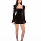 Leonora Velvet Mini Dress