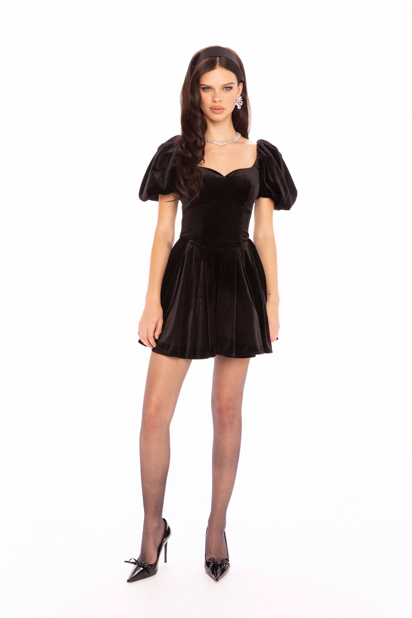 Lillian Velvet Mini Dress