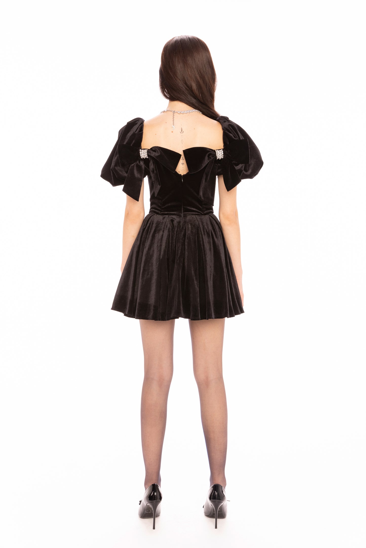 Lillian Velvet Mini Dress