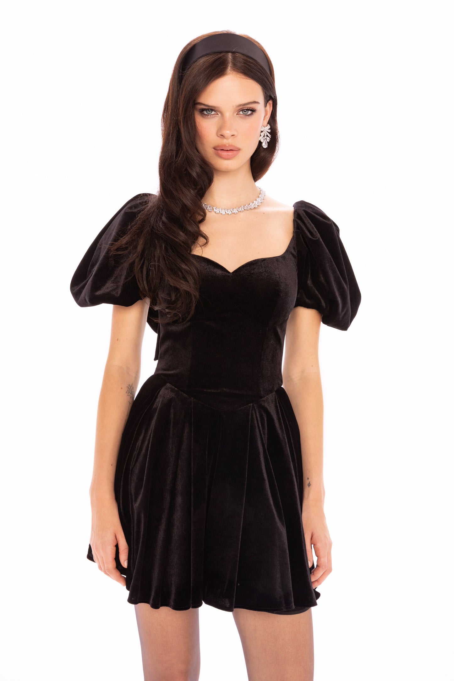 Lillian Velvet Mini Dress