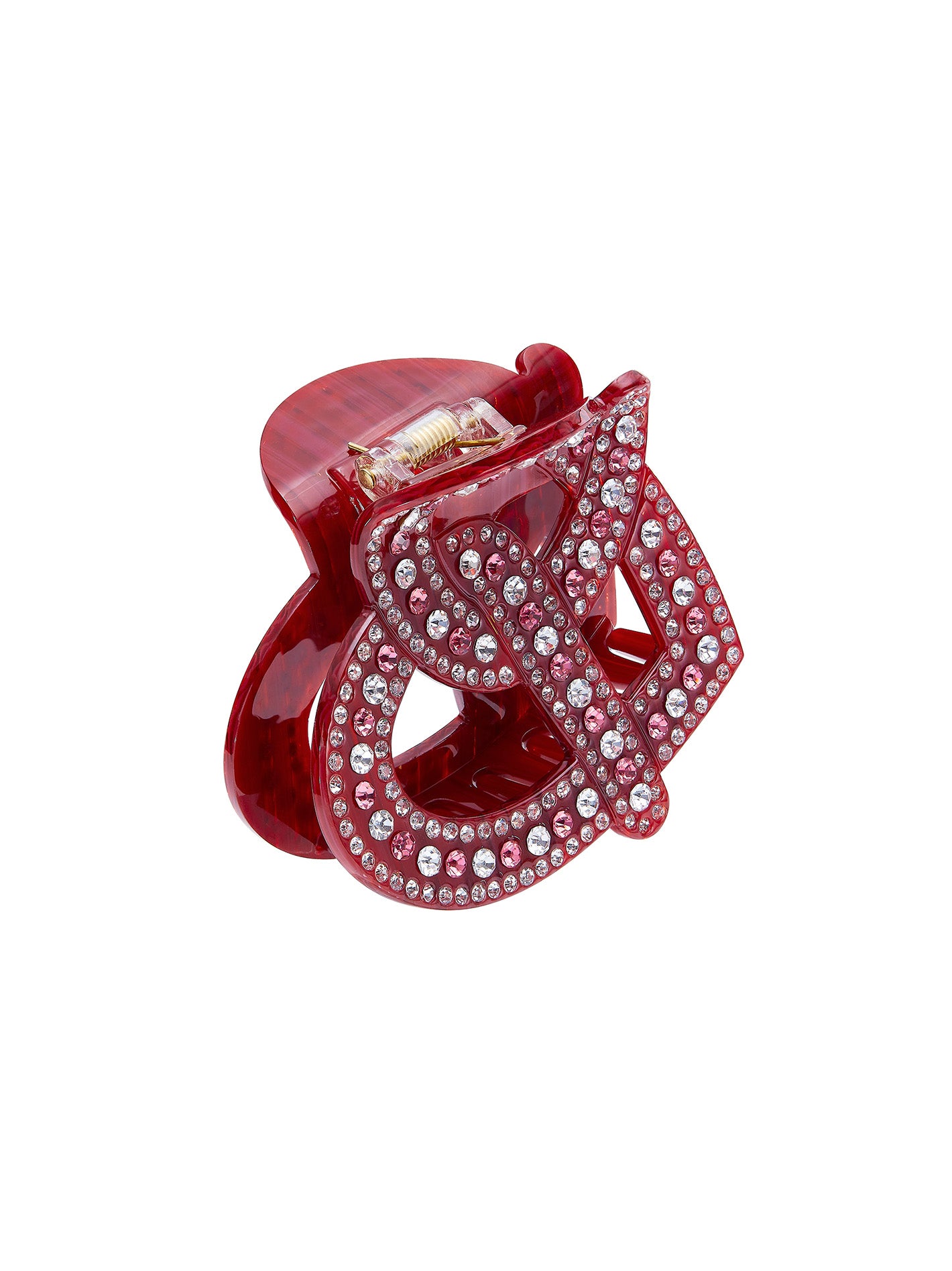 Angelica Claw Clip (Red)