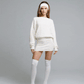 Kendall Knit Dress (White)