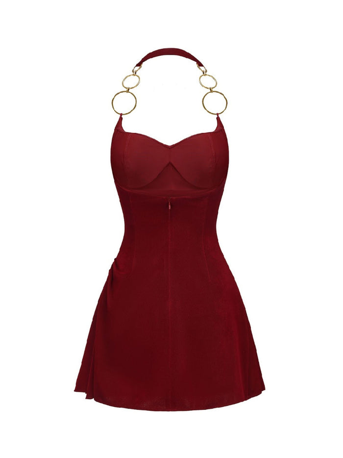 nana jacqueline airina denim dress Airina Dress: Blue Mini Dress for Graduation