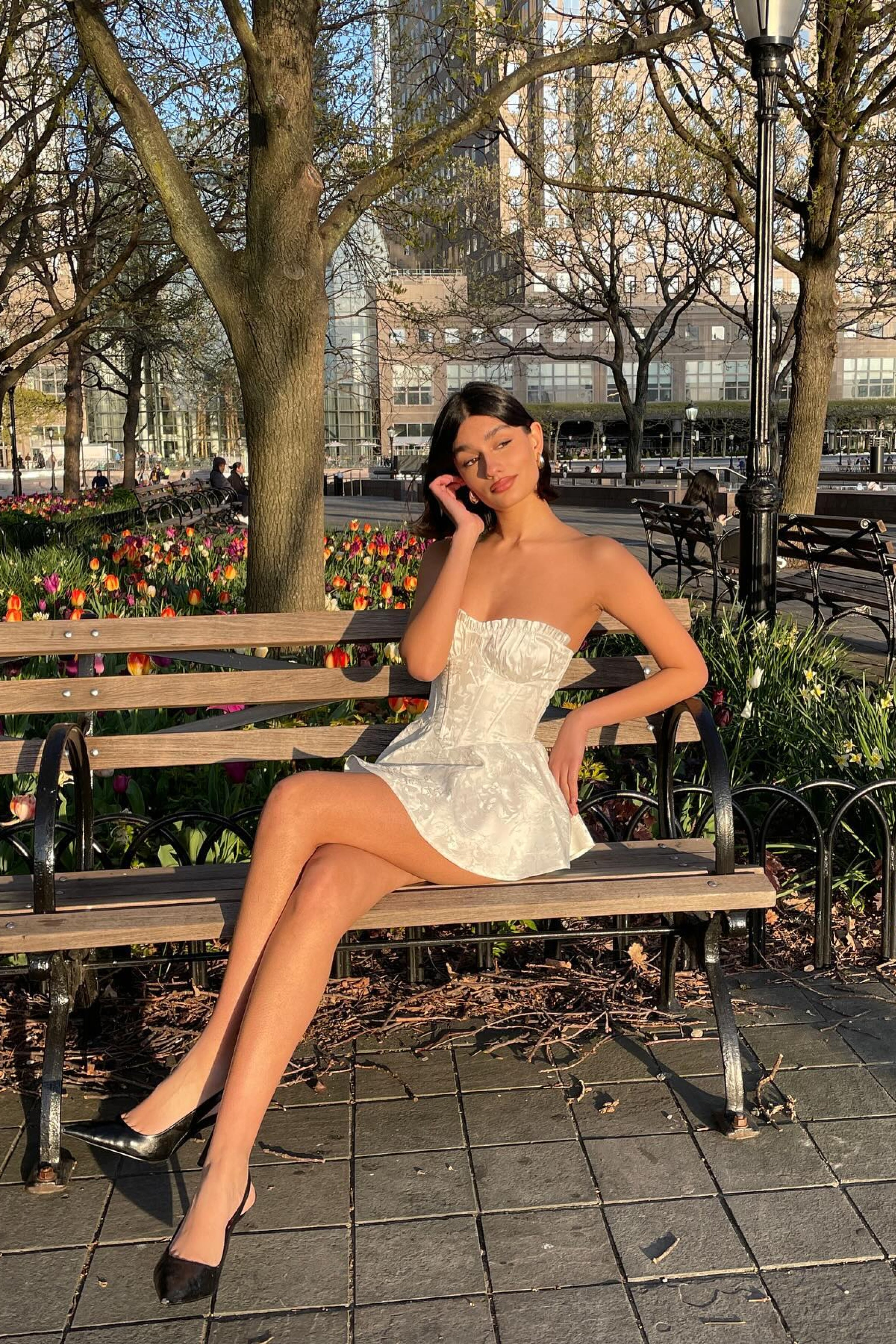 Airina Dress White | Nana Jacqueline Designer Wear