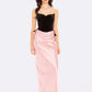 Amor Strapless Velvet Maxi Dress