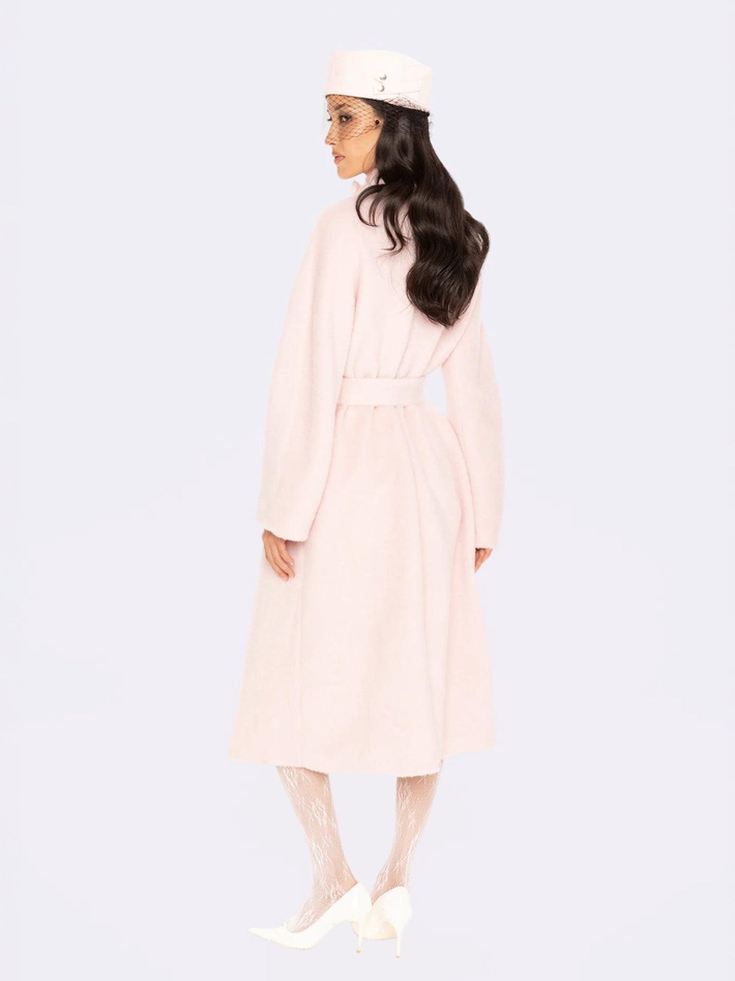 Audrey Long Coat (Pink)