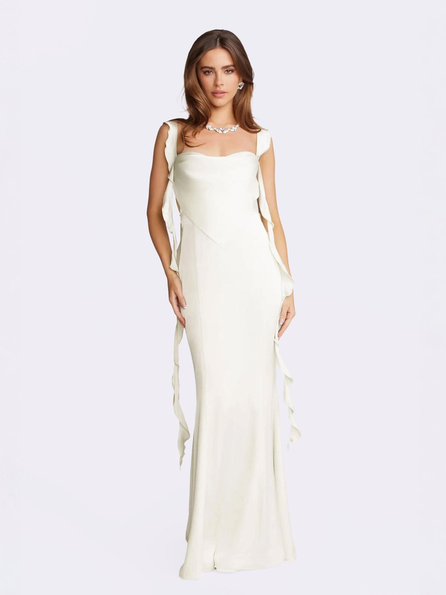 Caroline Dress (White)