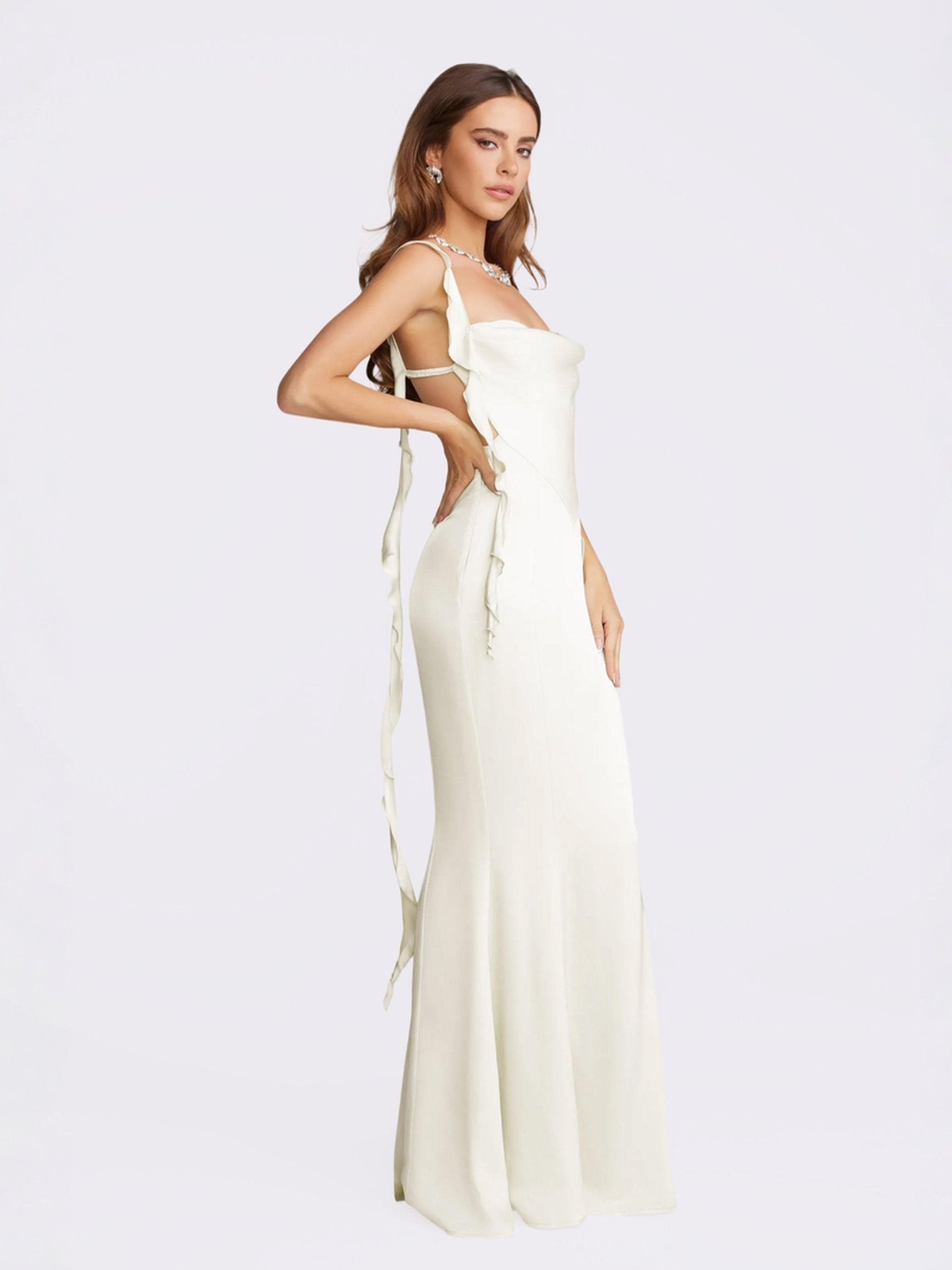Caroline Dress (White)
