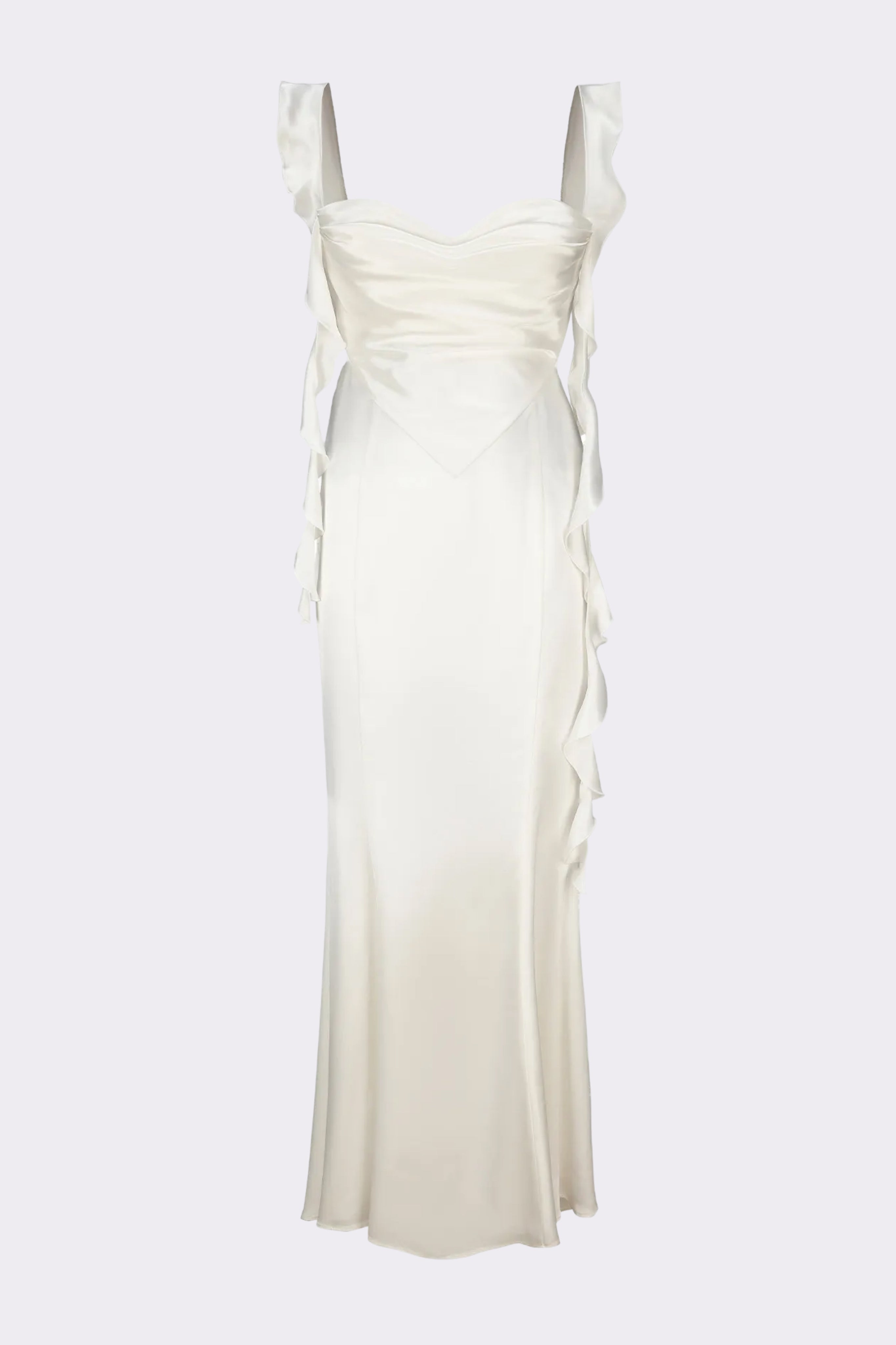 Caroline Dress (White)