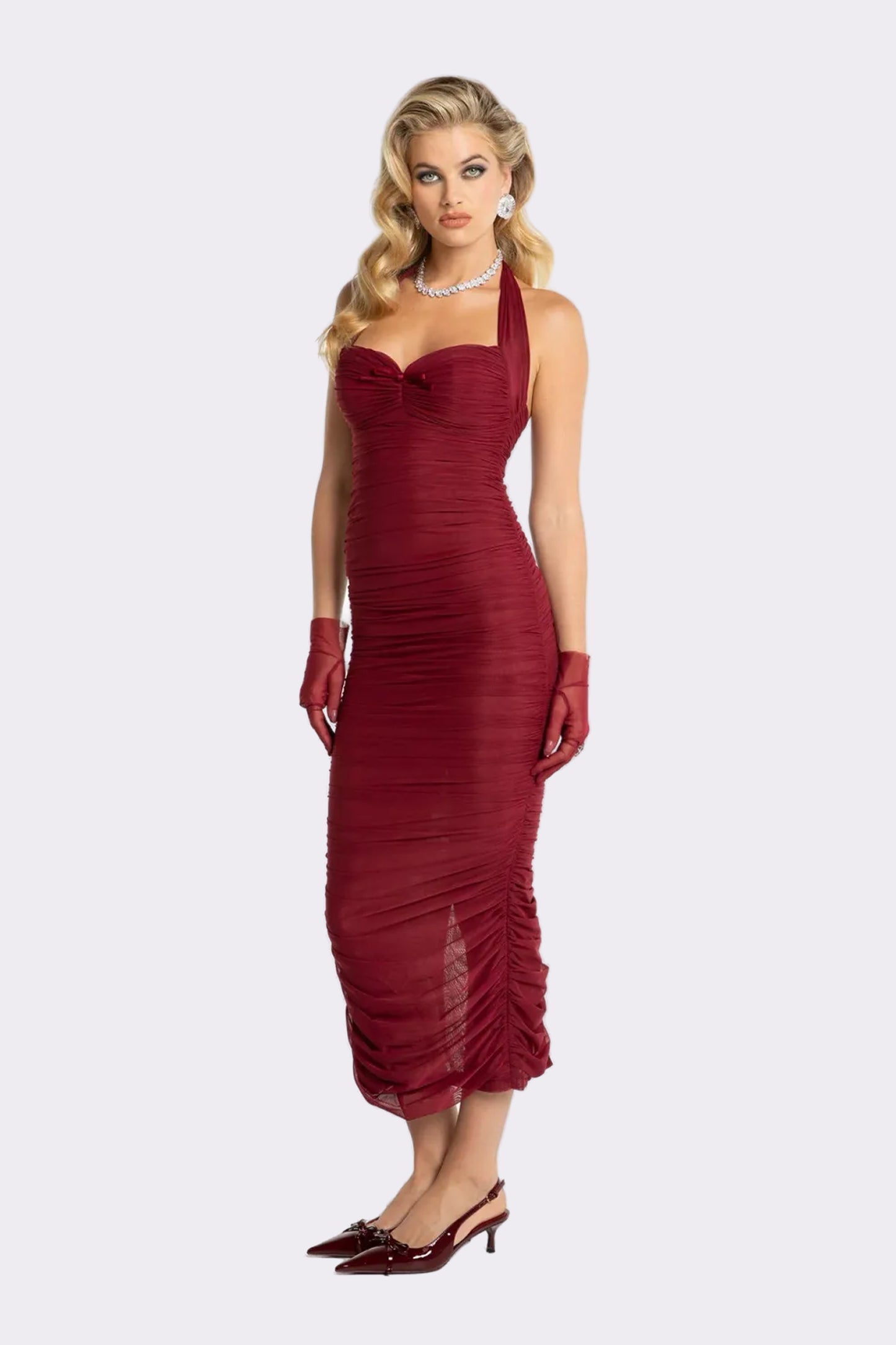 Francesca Dress (Red)