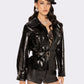Isabella Vegan Leather Jacket (Black)