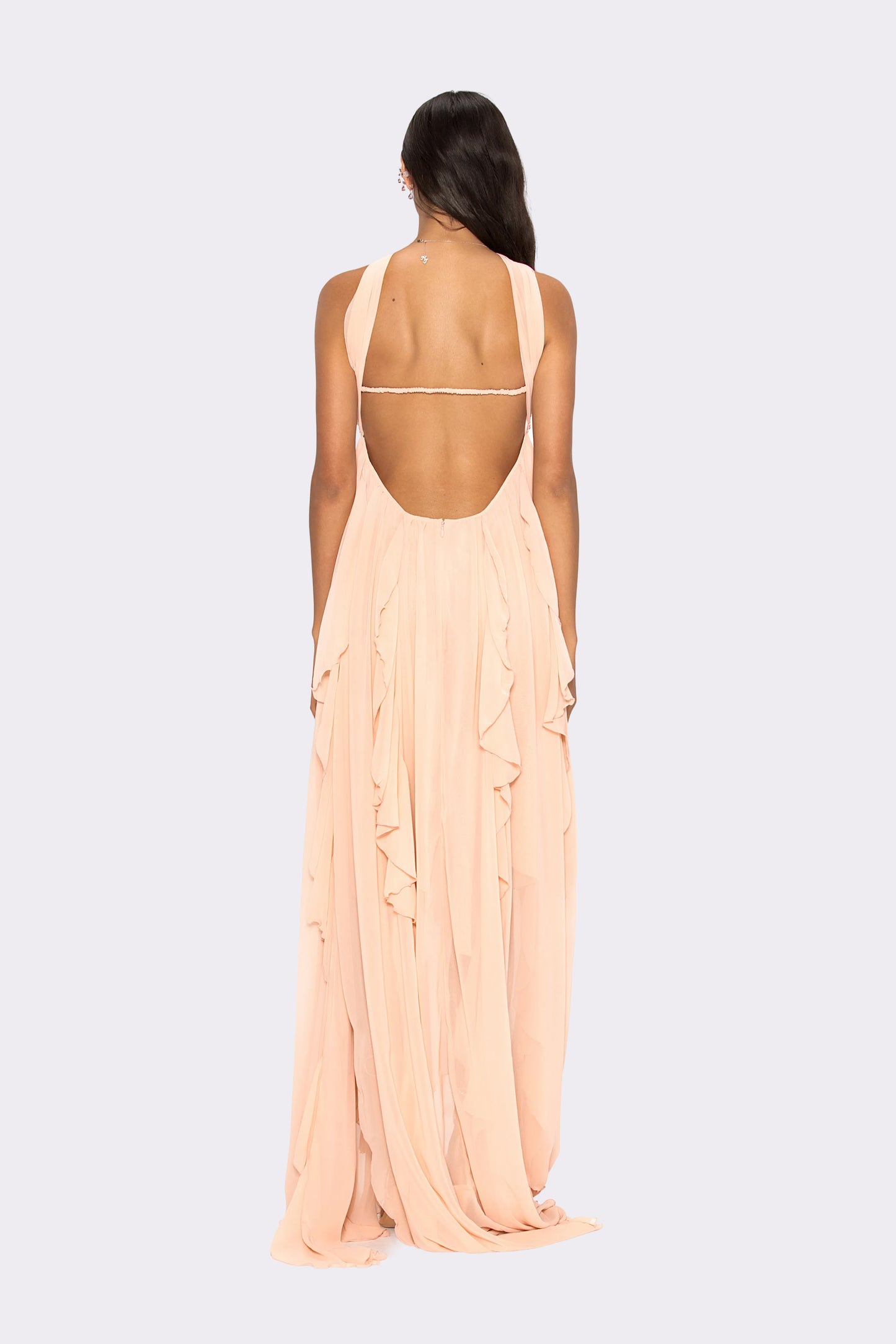 Mariah Dress (Peach)