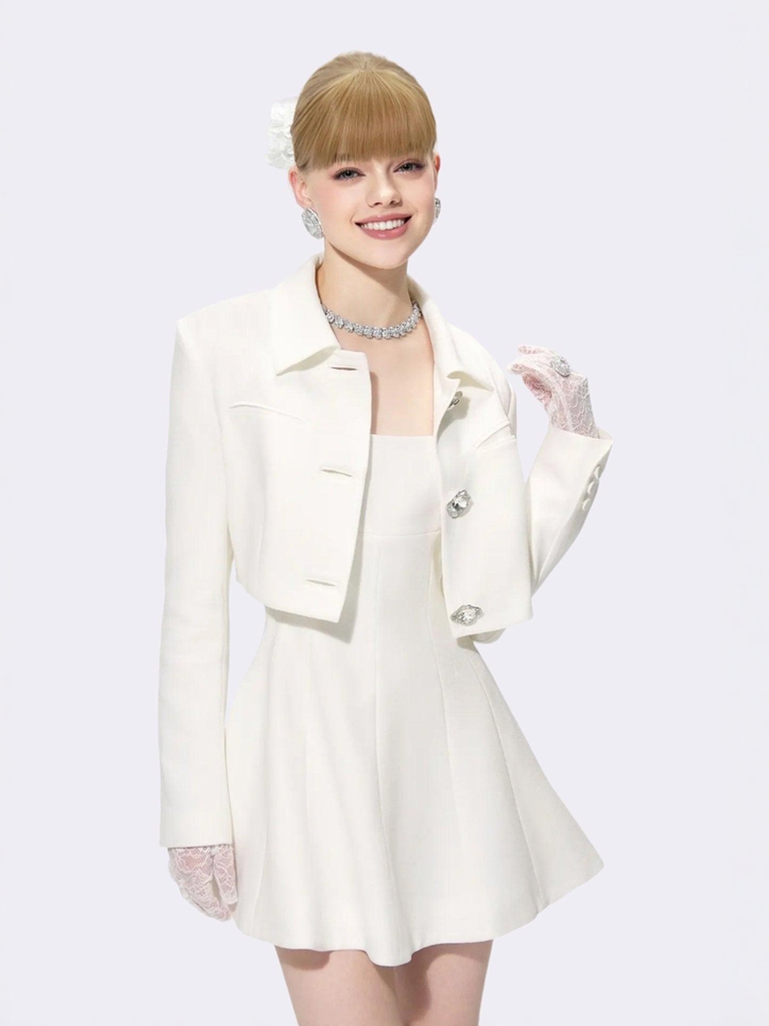 Marianne Dress (White)