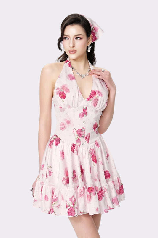Rosaline Dress (Pink)