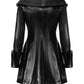 Béatrice Vegan Leather Black Jacket