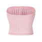 Tessa Pink Knit Tube Top