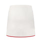 Wilhelmina Contrast A-Line White Skirt
