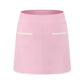 Wilhelmina Contrast A-Line Pink Skirt