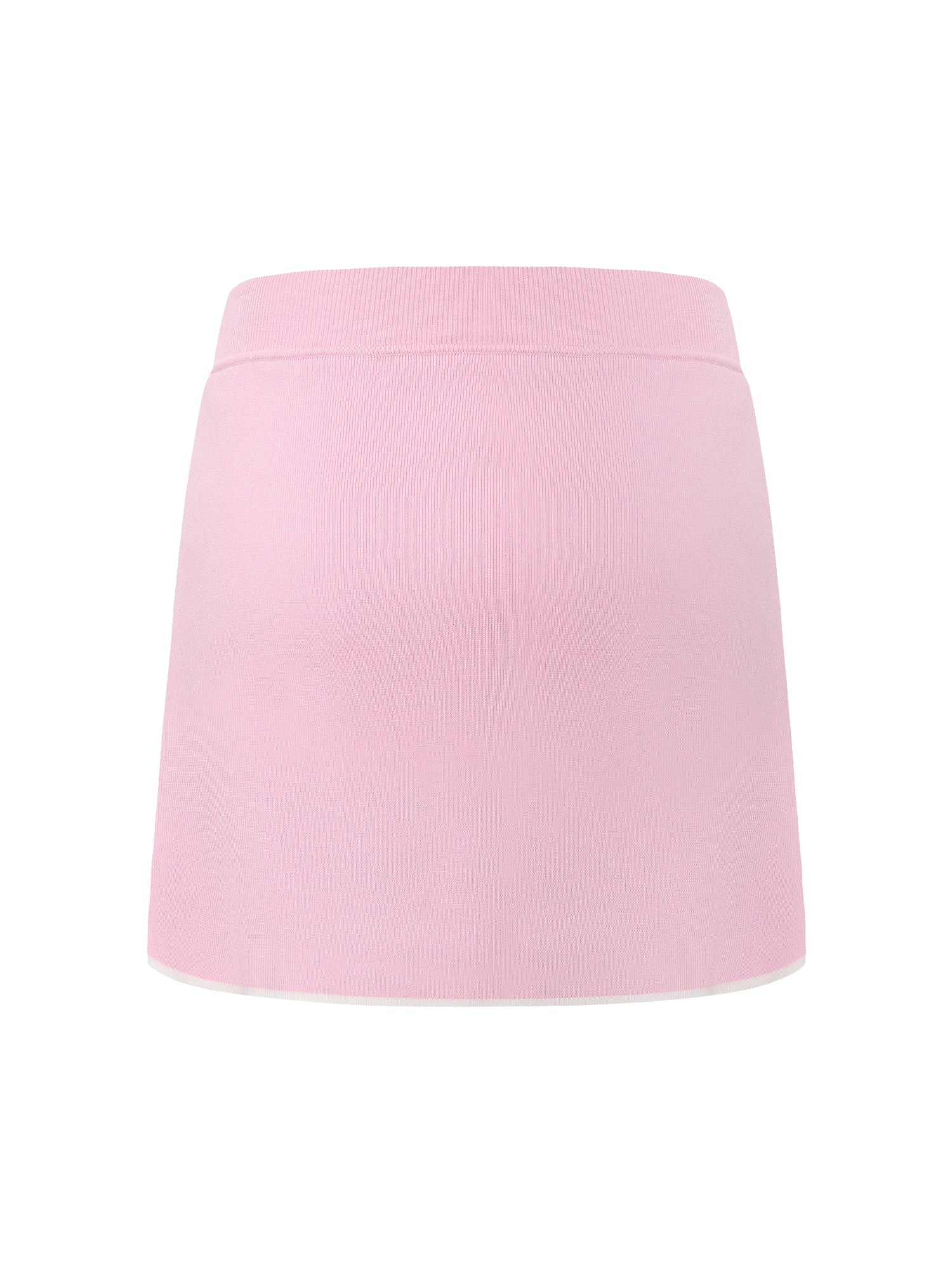 Wilhelmina Contrast A-Line Pink Skirt