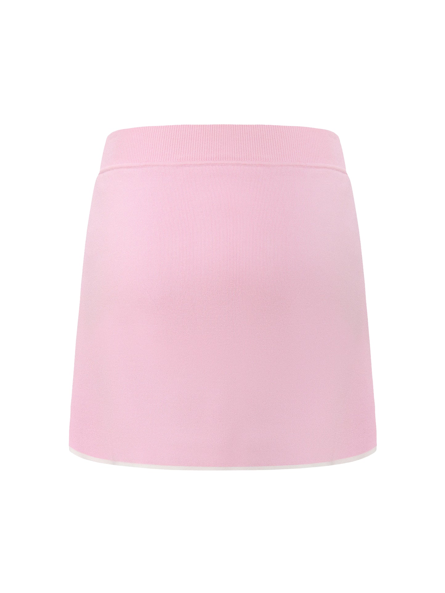 Wilhelmina Contrast A-Line Pink Skirt