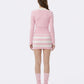 Tessa Striped Pink Knit Dress